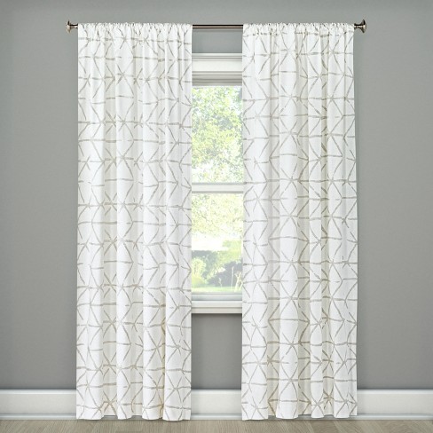 Curtains white