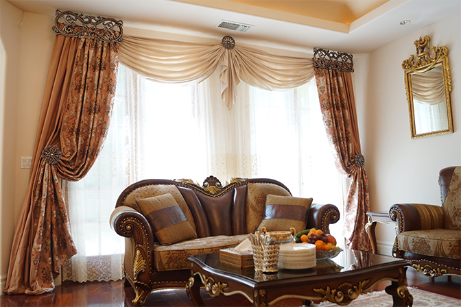 are curtains out of style