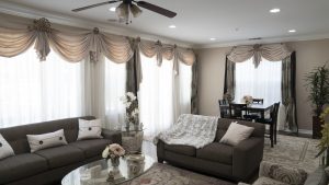 Living room drapes