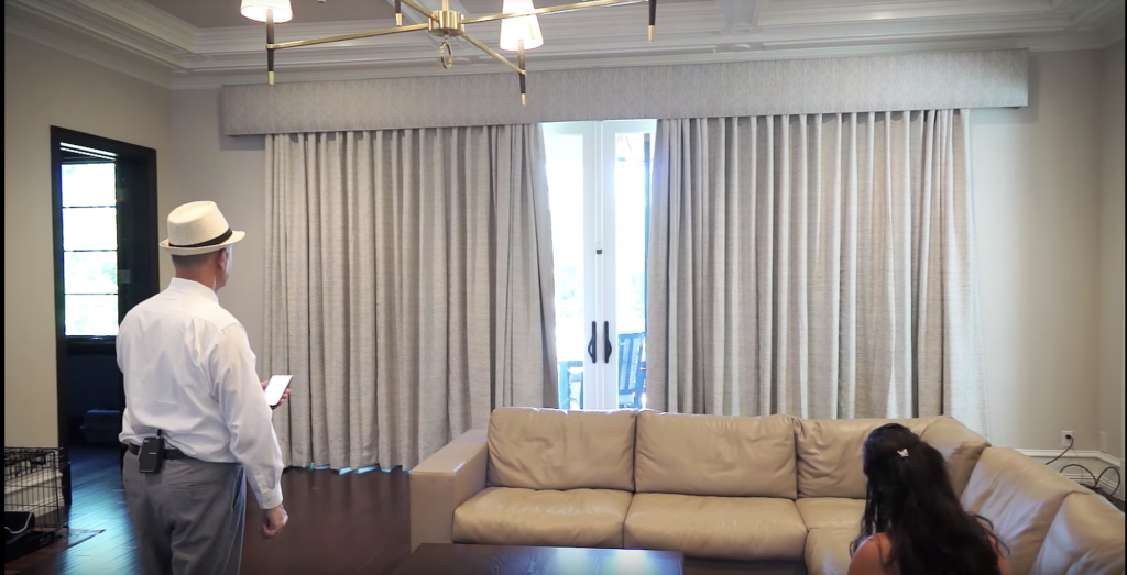 Luxury Motorized Curtains